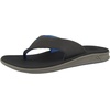 image:imageReef Rover Mens Flip Flop Supportive amp Ultra Soft Footbed Durable Non Marking OutsoleBrownBlue