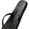 image:imageReef Womens Cushion Stargazer Flip Flop SandalBlackBronze