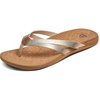 image:imageREEF Pacific Joy Womens Flip Flop Vegan Leather Strap and Soft Cushion FootbedGolden Hour
