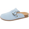 Dusty Blue Suede