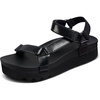 image:imageREEF Womens Cushion Rem Hi Platform SandalsCoco Black