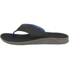 image:imageReef Rover Mens Flip Flop Supportive amp Ultra Soft Footbed Durable Non Marking OutsoleBrownBlue