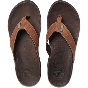 image:imageREEF Mens JBay III Leather Flip FlopsCoffeeBronze