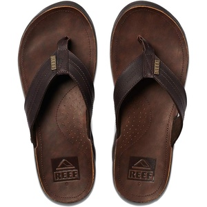 image:imageREEF Mens JBay III Leather Flip FlopsDark Browndark Brown