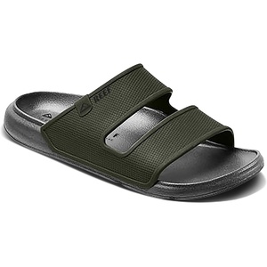 image:imageREEF Mens Oasis Double Up Waterproof SlidesGreyOlive