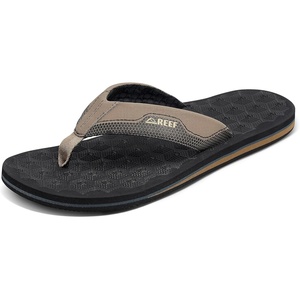 image:imageREEF Mens Ripper Beach Flip FlopsBlackTan