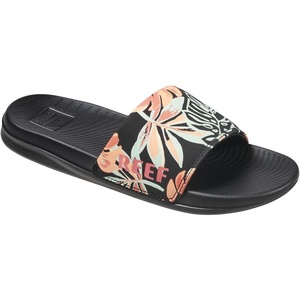 image:imageREEF One Slide Womens SandalBlack Monstera