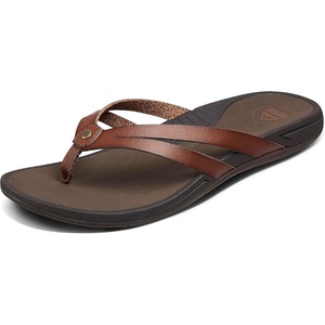 image:imageREEF Pacific Joy Womens Flip Flop Vegan Leather Strap and Soft Cushion FootbedRust