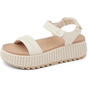 image:imageREEF Vista Higher Raya Womens Platform Sandal Adjustable Straps Soft Molded FootbedVintage Sand