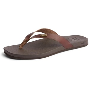 image:imageREEF Womens Cushion Lune Flip FlopsChocolate