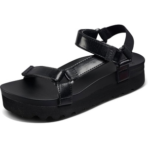 image:imageREEF Womens Cushion Rem Hi Platform SandalsCoco Black