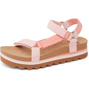image:imageREEF Womens Cushion Rem Hi Platform SandalsCoral Duo