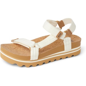 image:imageREEF Womens Cushion Rem Hi Platform SandalsWhisper White