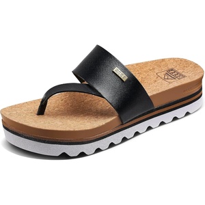 image:imageREEF Womens Cushion Sol Hi Platform SandalsBlackTan