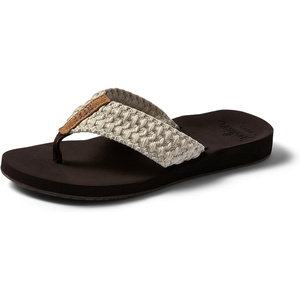 image:imageREEF Womens Cushion Threads TX Flip FlopsVintage White