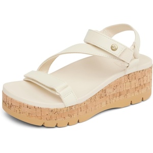 image:imageREEF Womens Vista Higher Luna Platform Sandal Adjustable StrapVintage Cork
