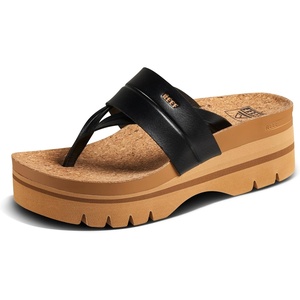 image:imageREEF Womens Vista Higher Savanah Platform SandalsBlackTan