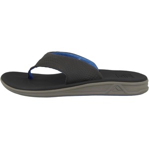 image:imageReef Rover Mens Flip Flop Supportive amp Ultra Soft Footbed Durable Non Marking OutsoleBrownBlue